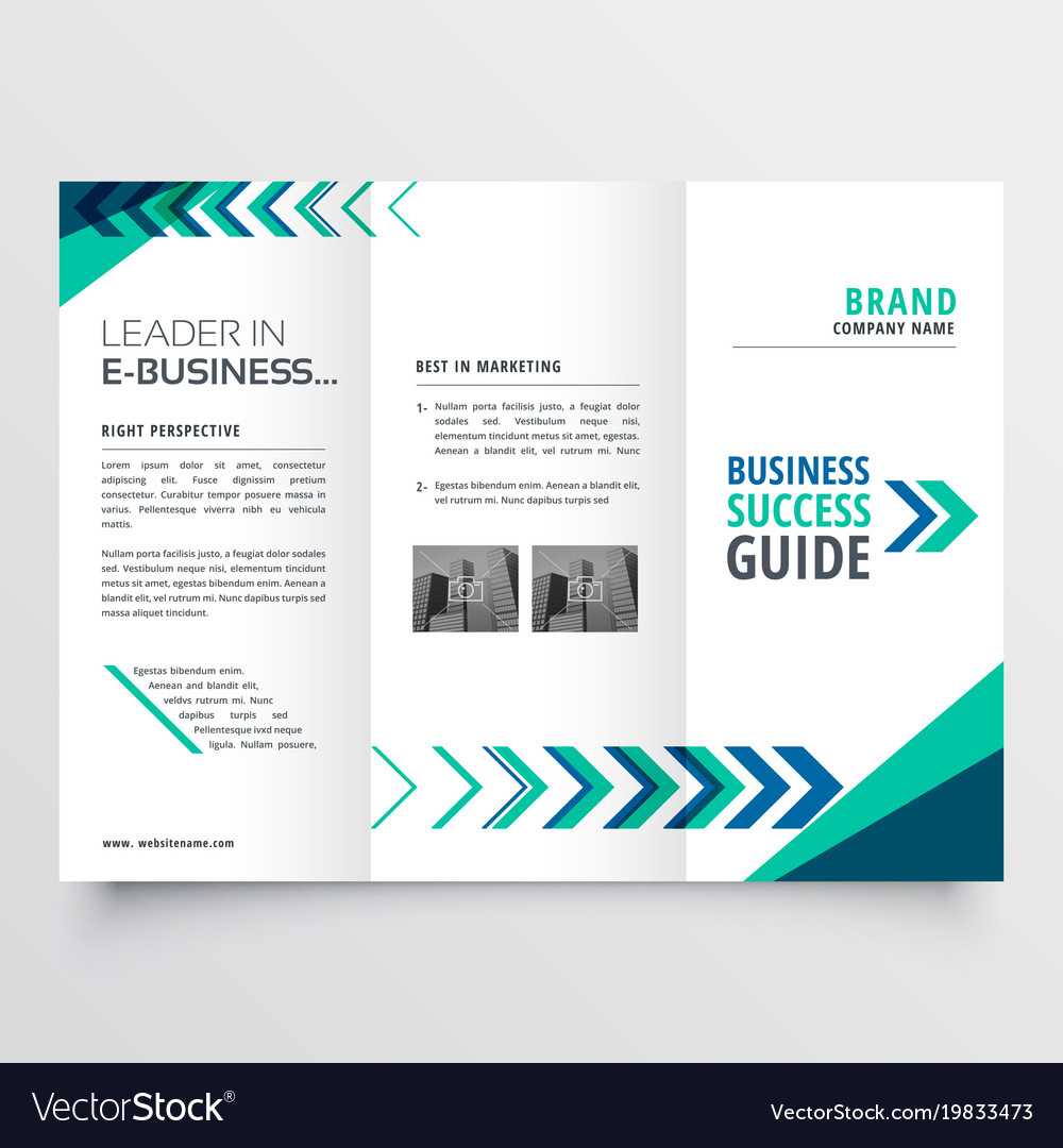 Business Tri Fold Brochure Template Design With pertaining to Tri Fold Brochure Template Illustrator