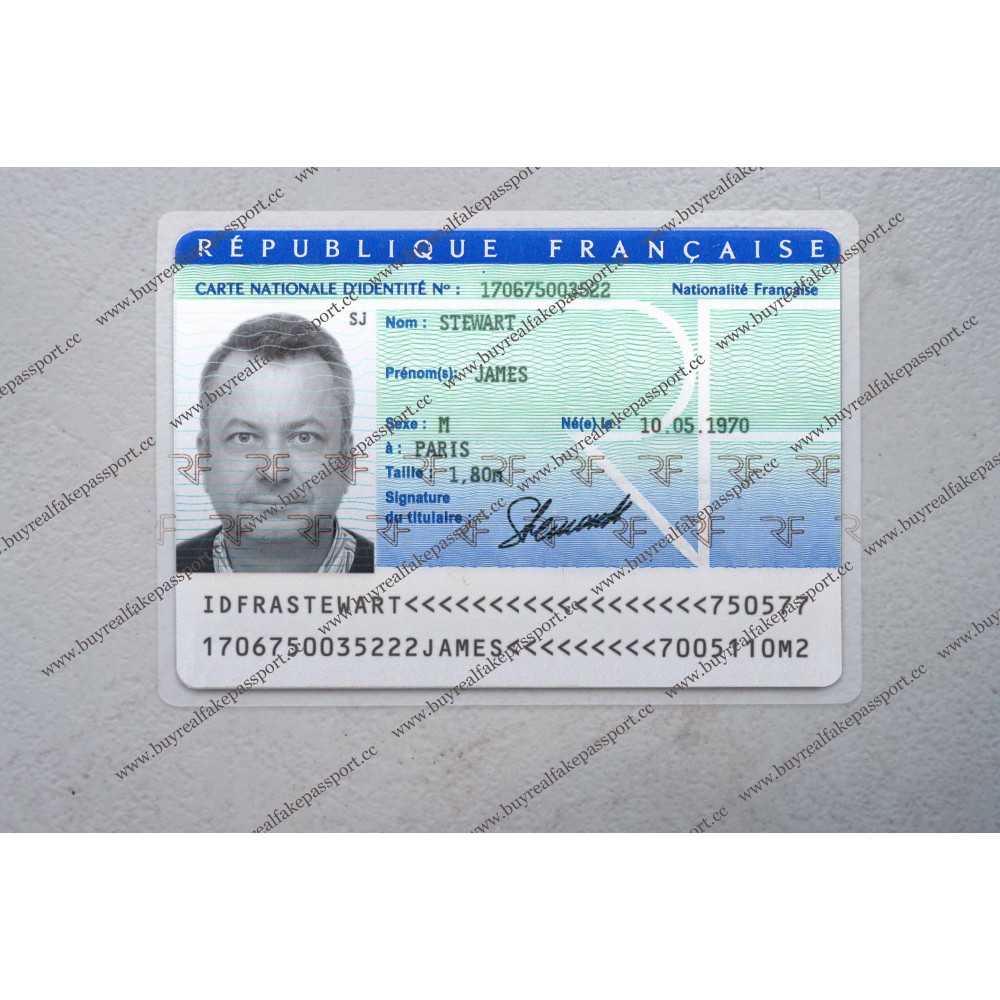 Buy French Original Id Card Online, Fake National Id Card Of With Regard To French Id Card Template