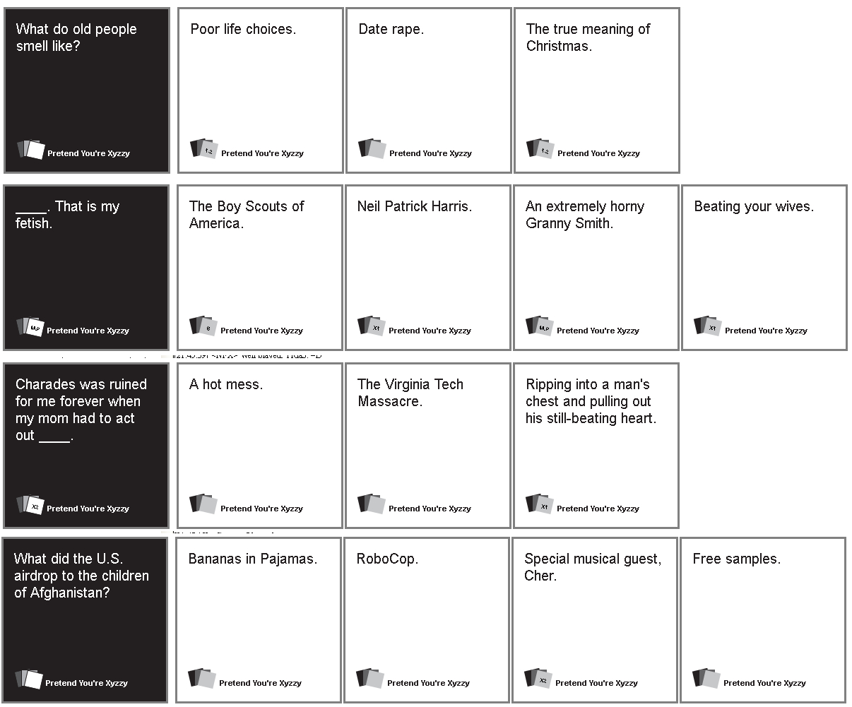 Cards Against Humanity 4Th Expansion Pdf Free – Clcsfr Within Cards Against Humanity Template