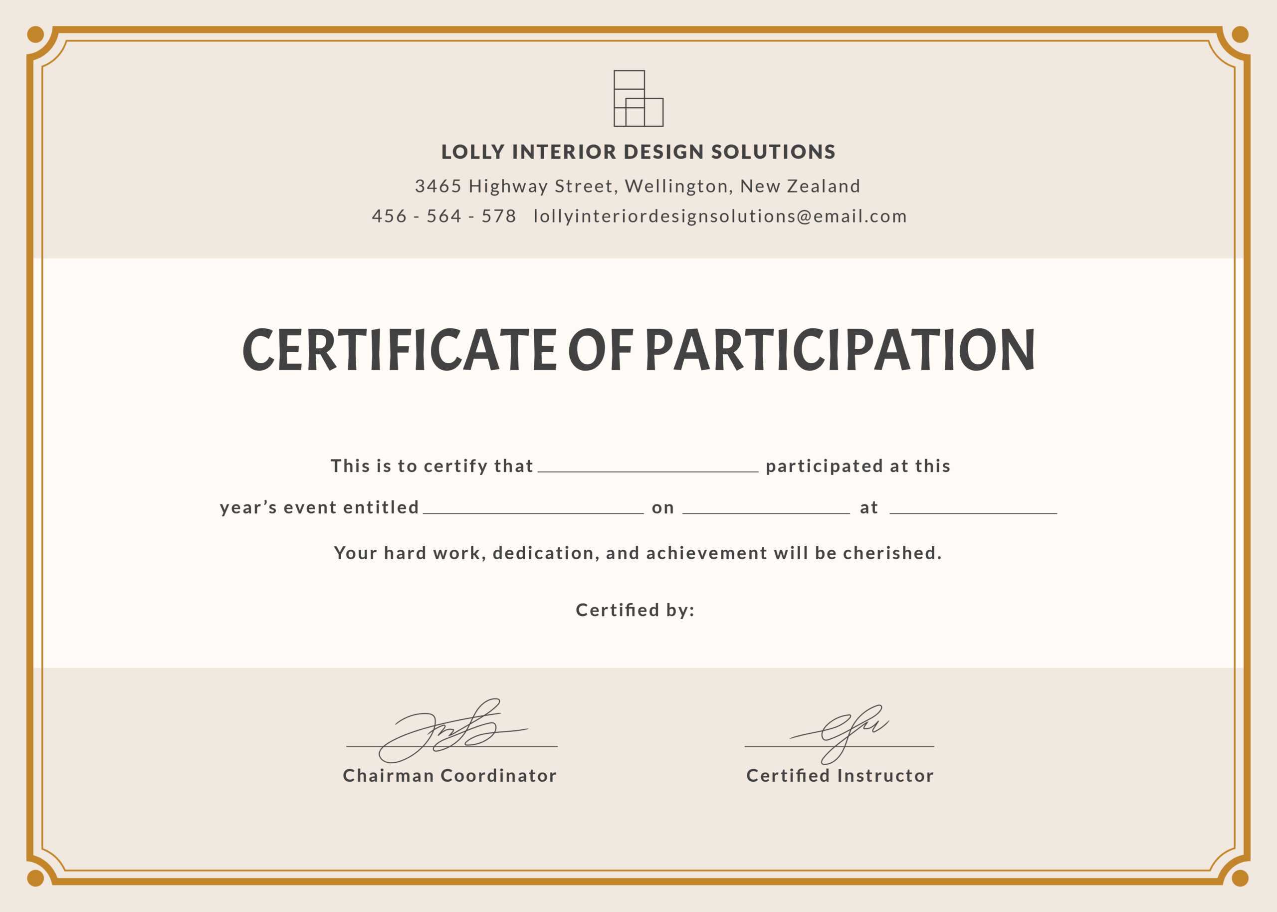 Certificate Of Participation Wording – Karan.ald2014 With Templates For Certificates Of Participation