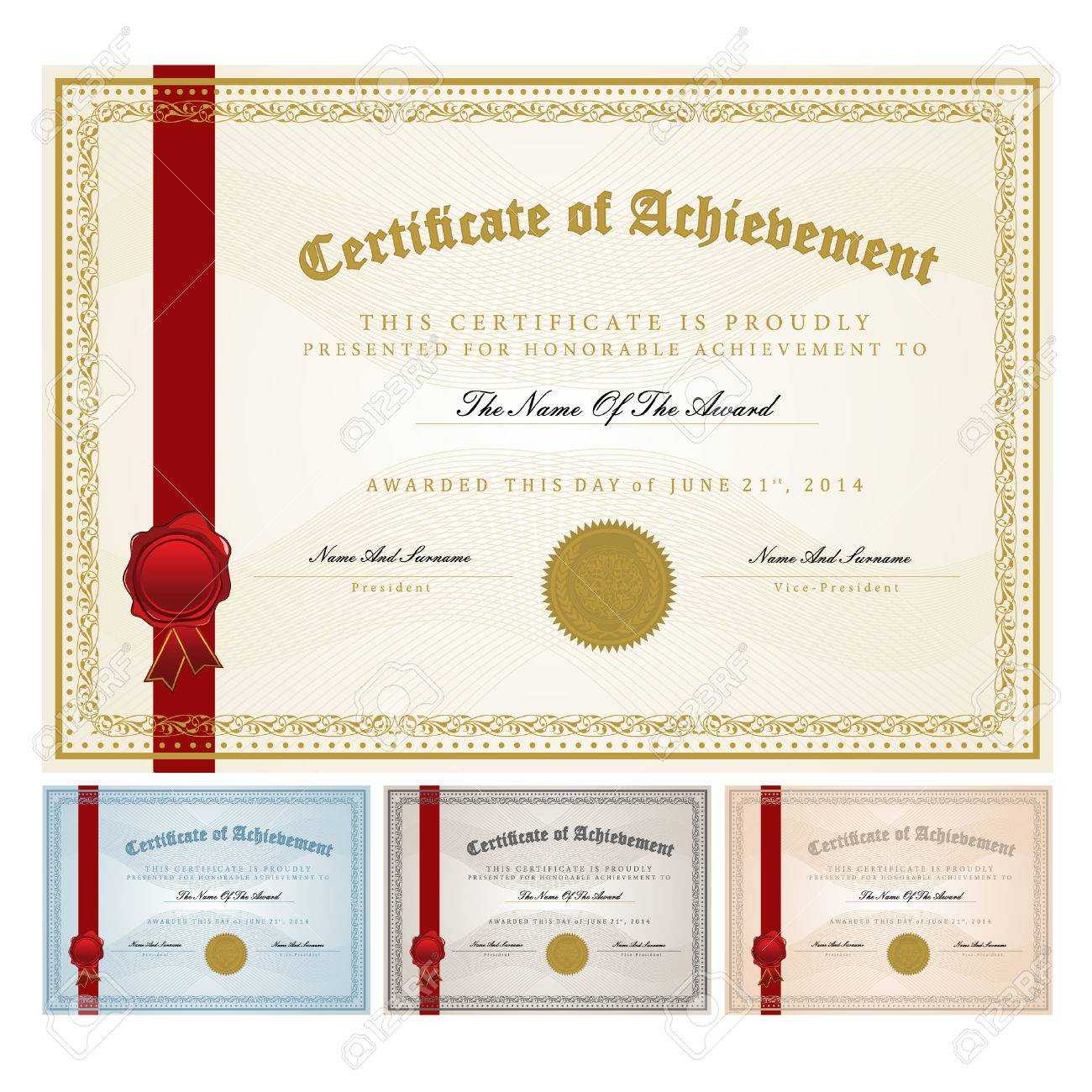 Certificate Template Vector Pertaining To Player Of The Day Certificate Template