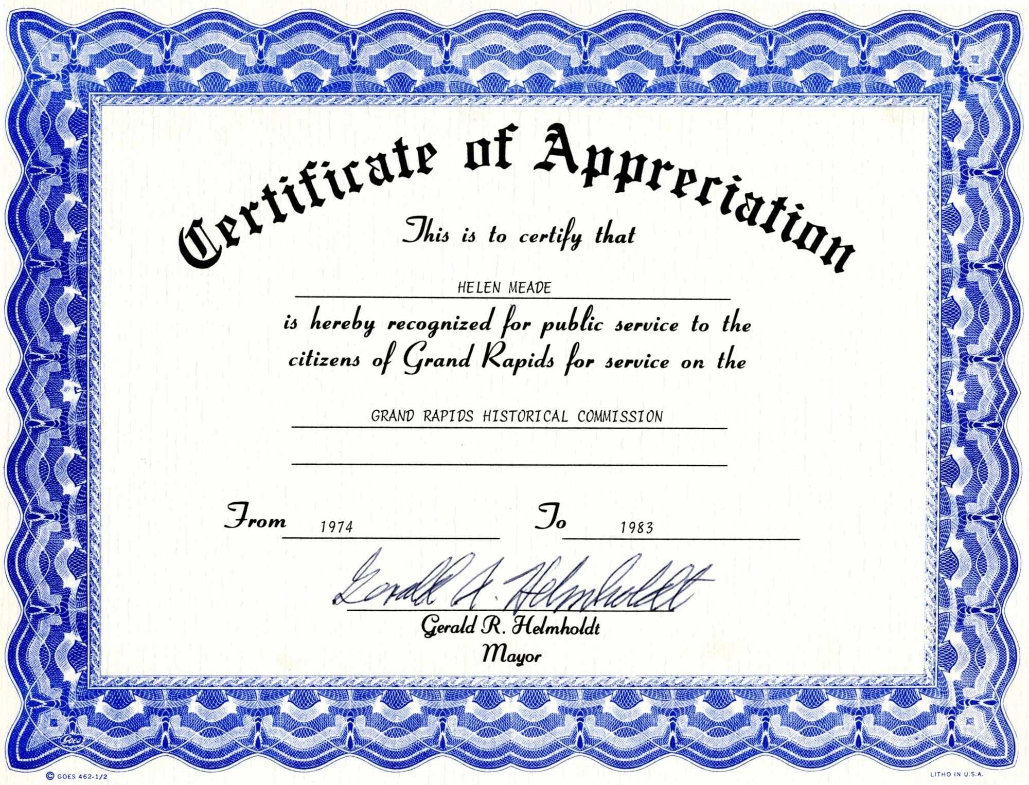 Certificates. Appealing Recognition Certificate Template Pertaining To Template For Recognition Certificate