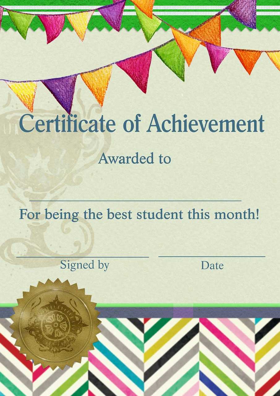 Certificate,template,student,teacher,banner – Free Image For Teacher Of The Month Certificate Template