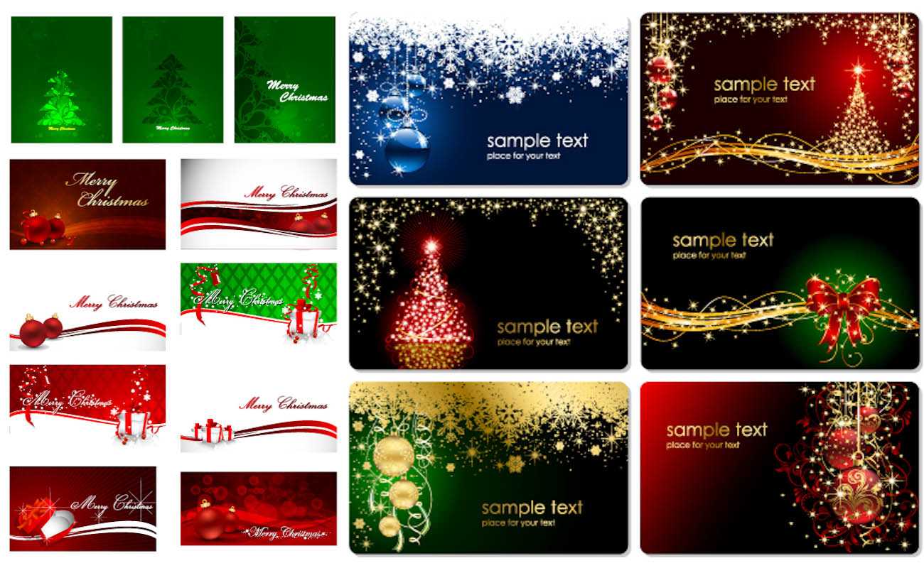 Christmas Cards Vector | Vector Graphics Blog Pertaining To Christmas Photo Cards Templates Free Downloads