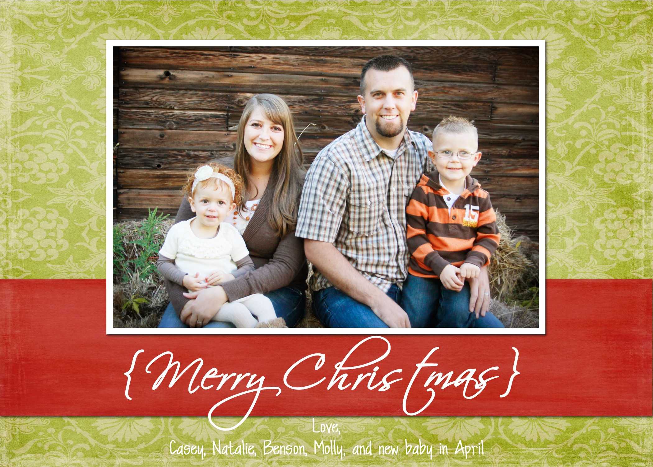 Christmas Holiday Card Templates For Photographers Photoshop With Regard To Free Christmas Card Templates For Photographers