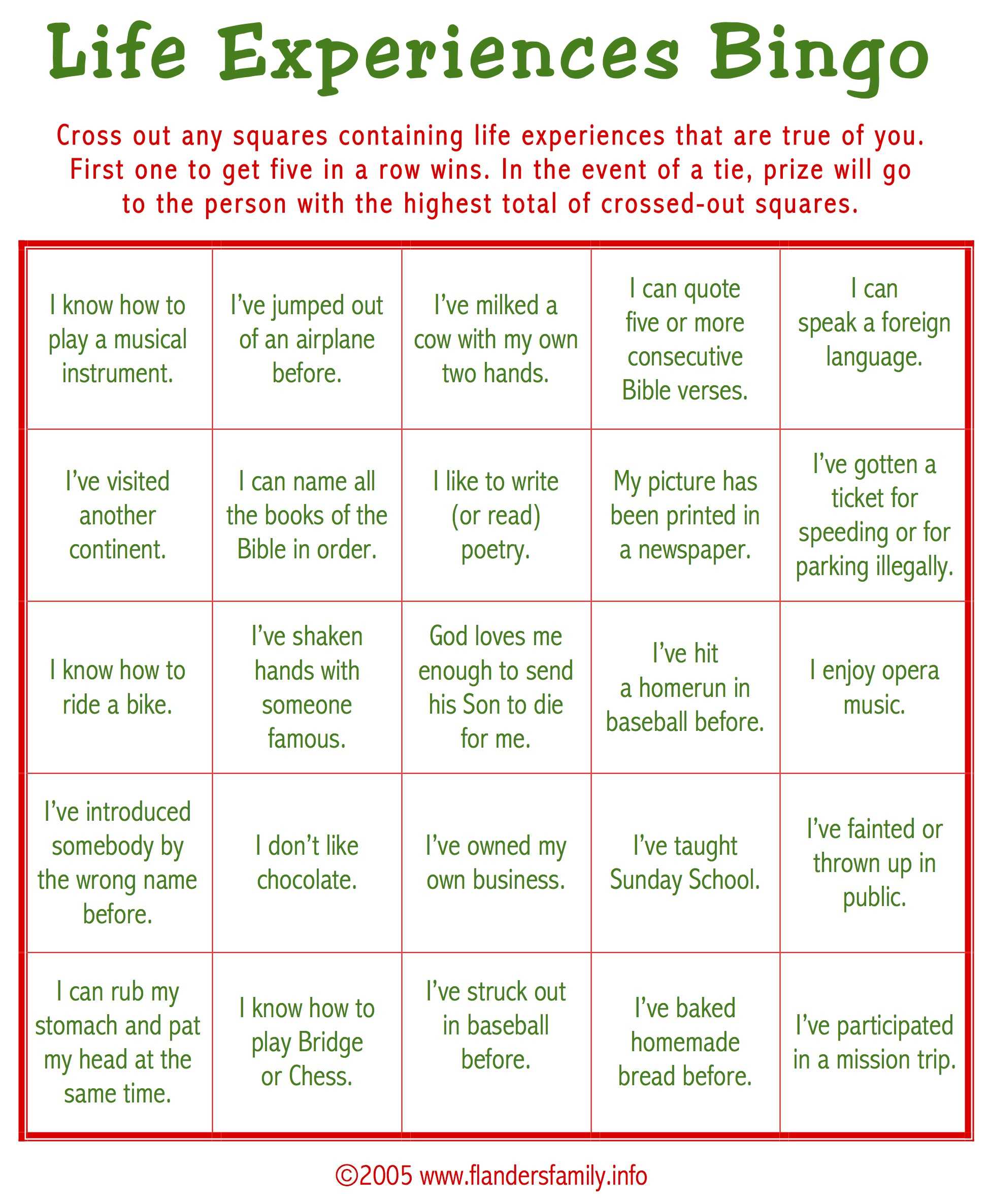 Christmas Ice Breaker Bingo (Free Printable) – Flanders For Ice Breaker Bingo Card Template