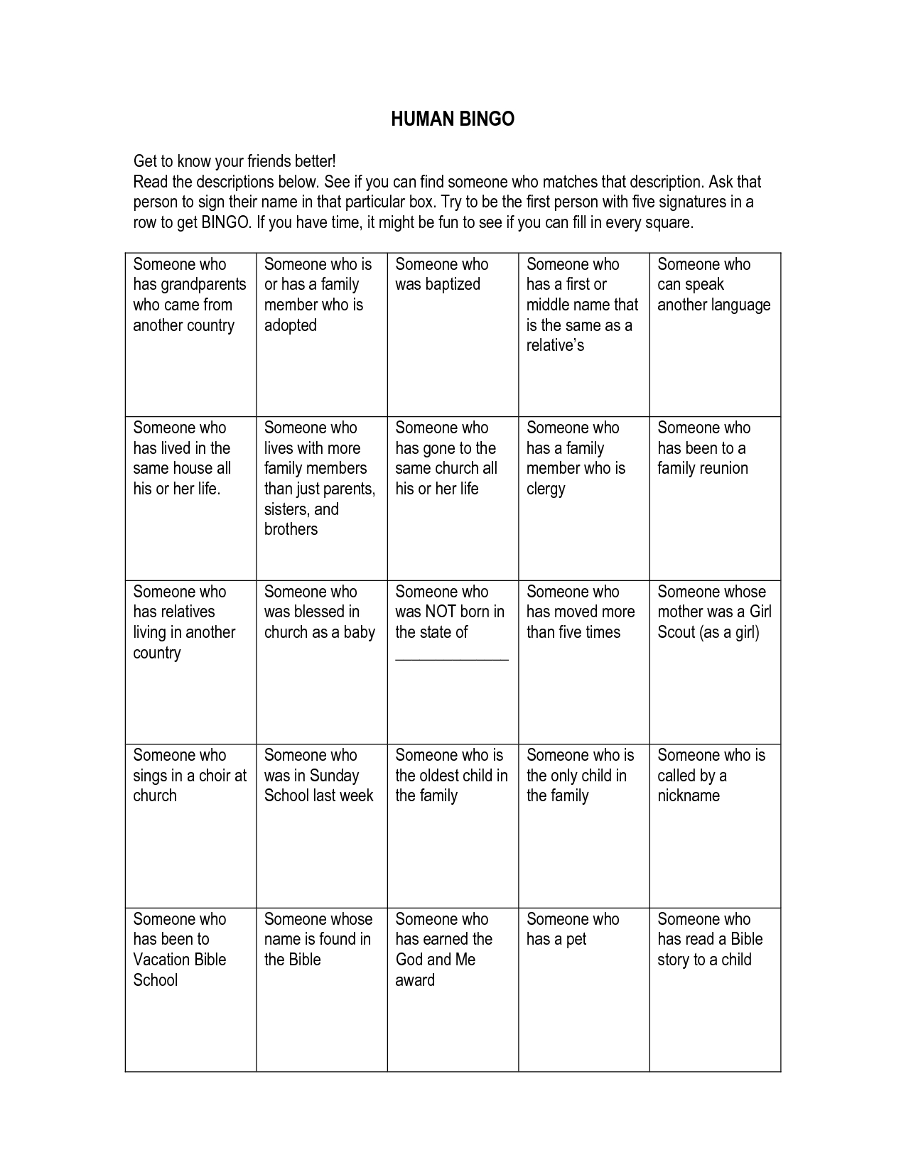 Classmate Bingo Worksheet | Printable Worksheets And Inside Ice Breaker Bingo Card Template