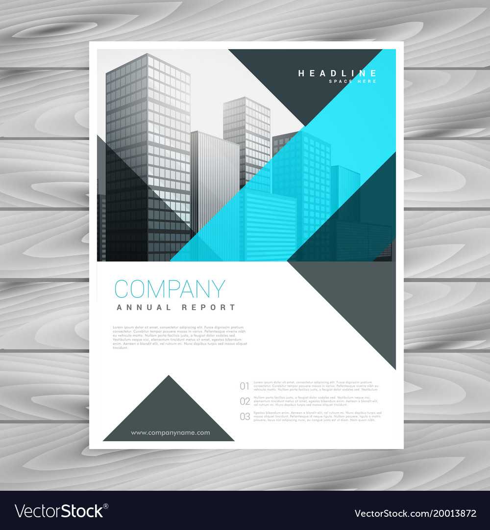Clean Blue Brochure Design Template With Regard To Cleaning Brochure Templates Free
