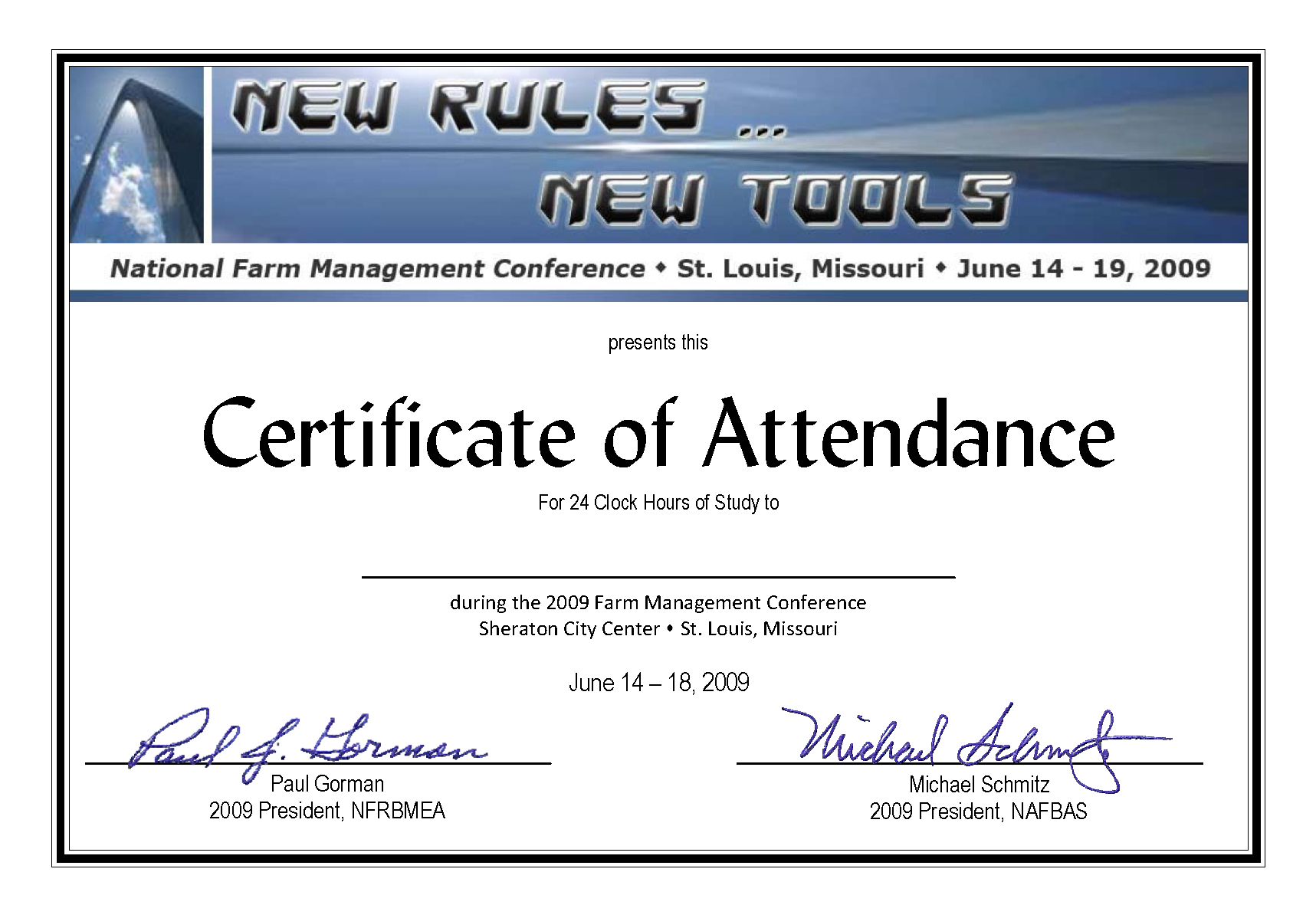 Conference Certificate Of Attendance Template - Great inside Conference Certificate Of Attendance Template