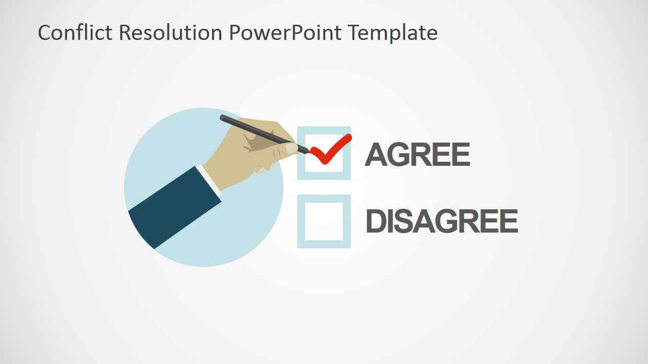 Conflict Resolution Powerpoint Template Regarding Powerpoint Template Resolution