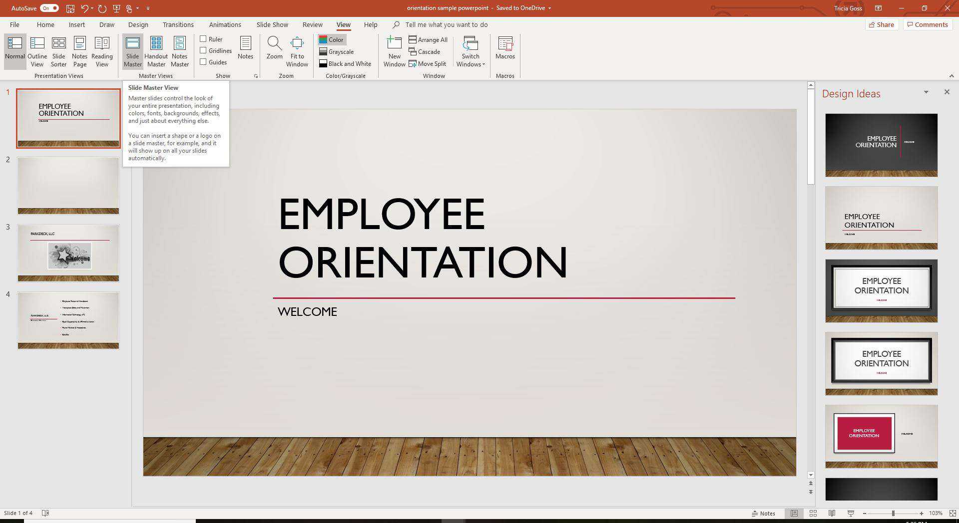 Copy A Powerpoint Slide Master To Another Presentation In How To Change Template In Powerpoint