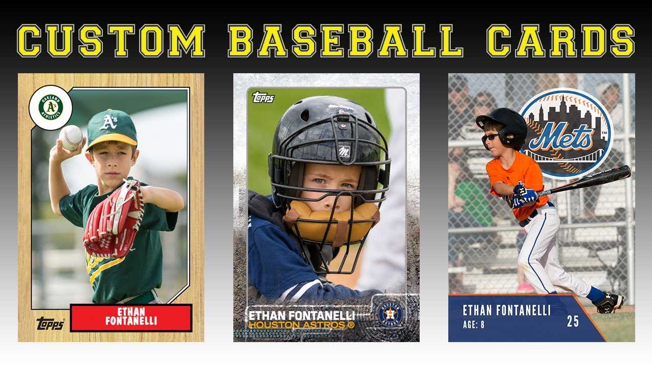 Create Your Own Baseball Cards Regarding Custom Baseball Cards Template