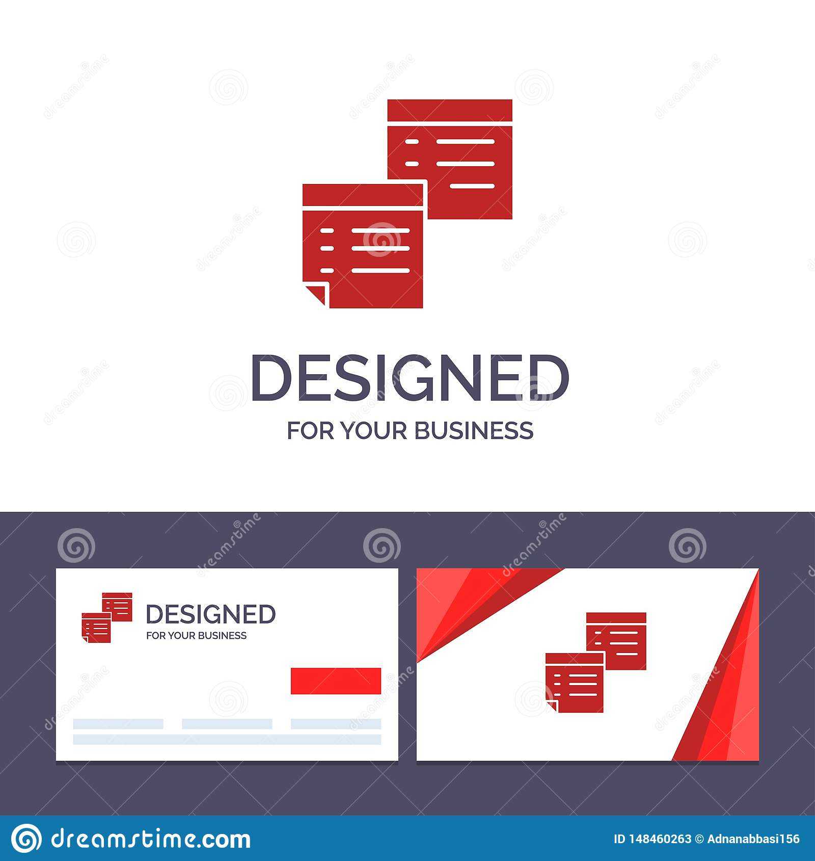 Creative Business Card And Logo Template Sticky, Files, Note With Regard To Pages Business Card Template