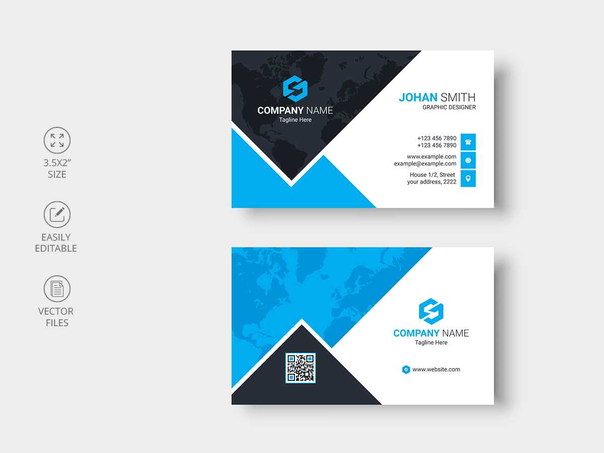 Creative Business Card Template | Searchmuzli Regarding Web Design Business Cards Templates