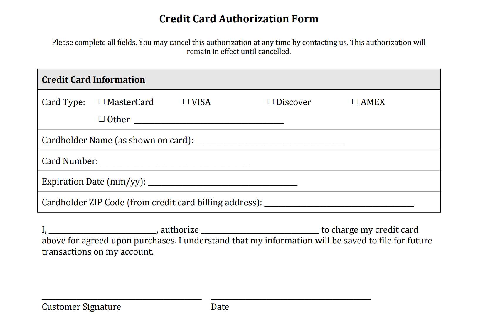 Credit Card Forms For Payment - Karati.ald2014 For Credit Card Payment Form Template Pdf