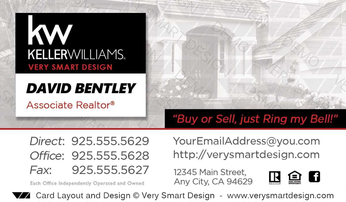 Custom Keller Williams Business Card Templates For Real Estate Kw 21B Inside Keller Williams Business Card Templates
