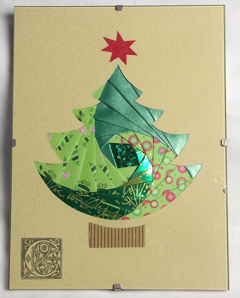 Идейник: Новогодние Открытки. Ч 4. Iris Folding. Обсуждение Regarding Iris Folding Christmas Cards Templates