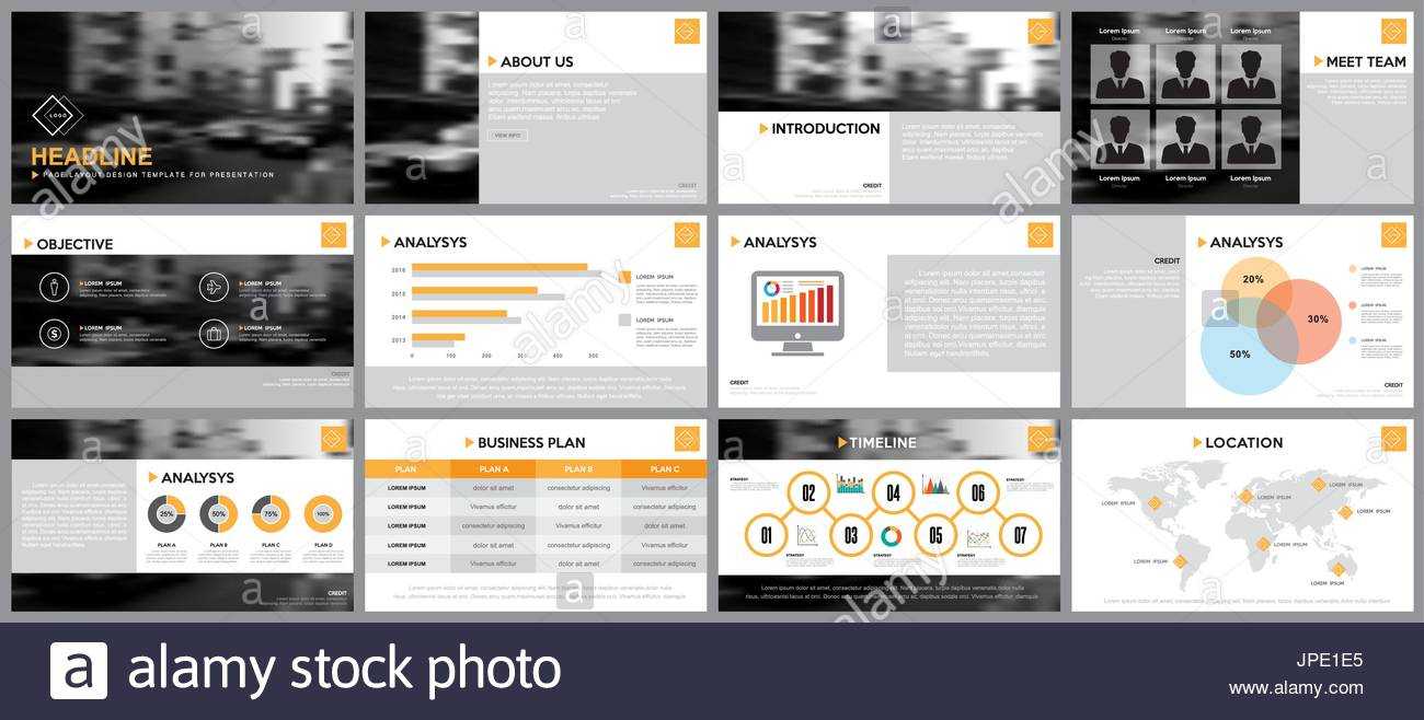 Design Element Of Infographics For Presentations Templates In Keynote Brochure Template