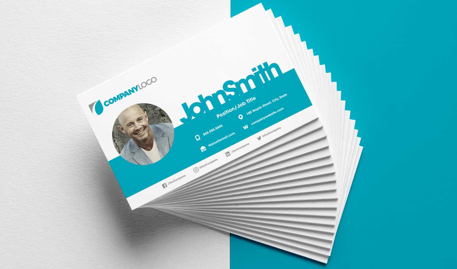Design Print Ready Business Cards With Gimp | Logosnick Pertaining To Gimp Business Card Template