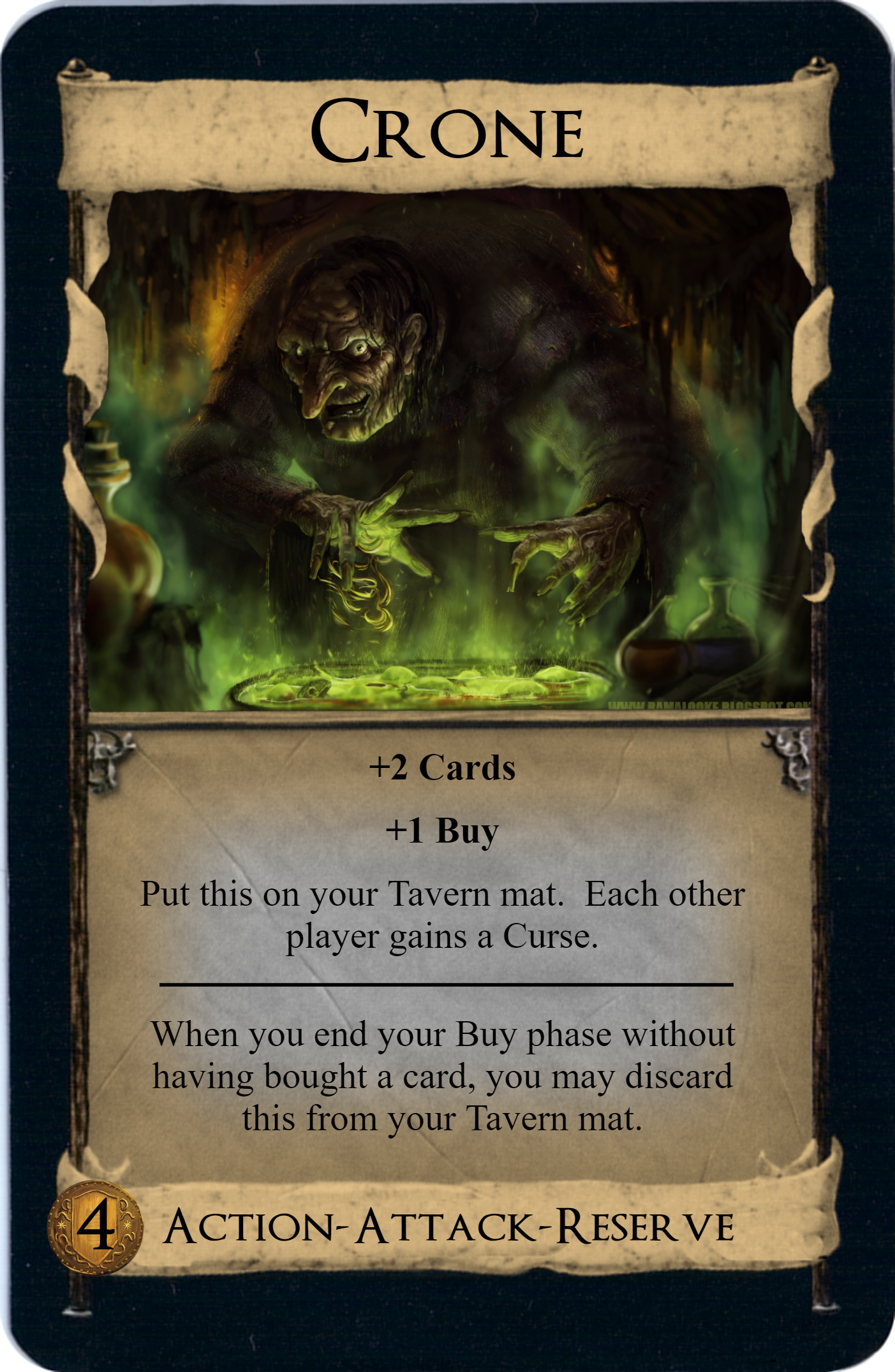 Dominion Card Image Generator With Dominion Card Template