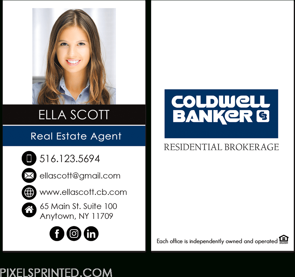 Download Coldwell Banker Business Cards, Coldwell Banker Pertaining To Coldwell Banker Business Card Template