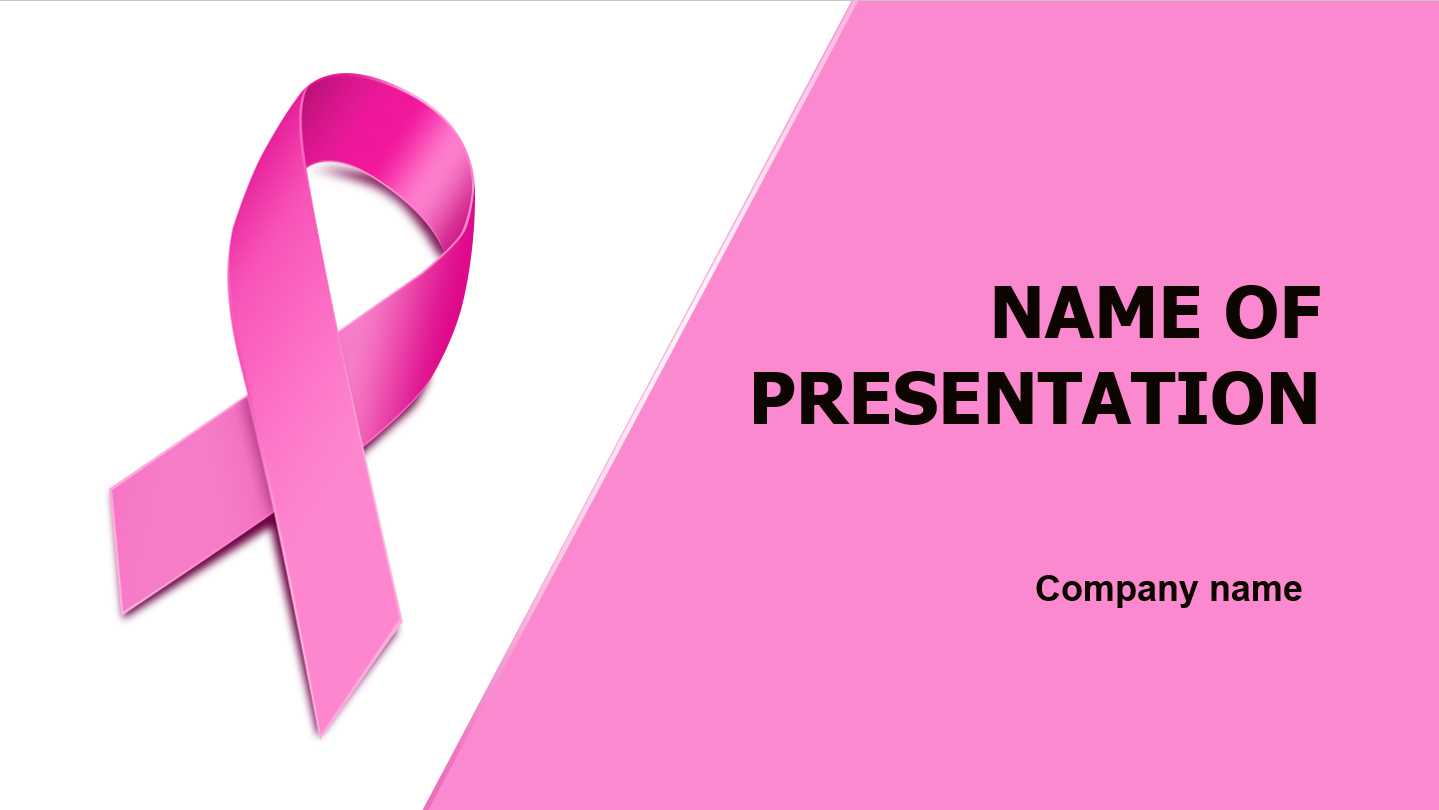 Download Free Breast Cancer Powerpoint Template And Theme Regarding Breast Cancer Powerpoint Template