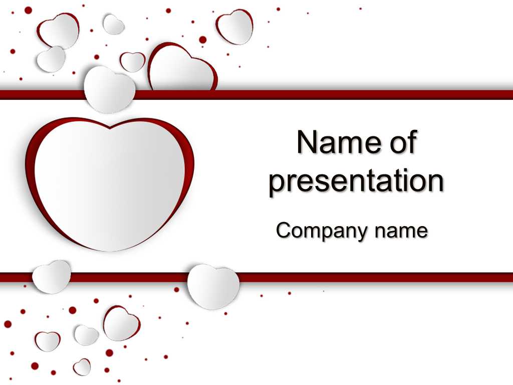 Download Free Free Valentine's Day Powerpoint Templates For with regard to Valentine Powerpoint Templates Free