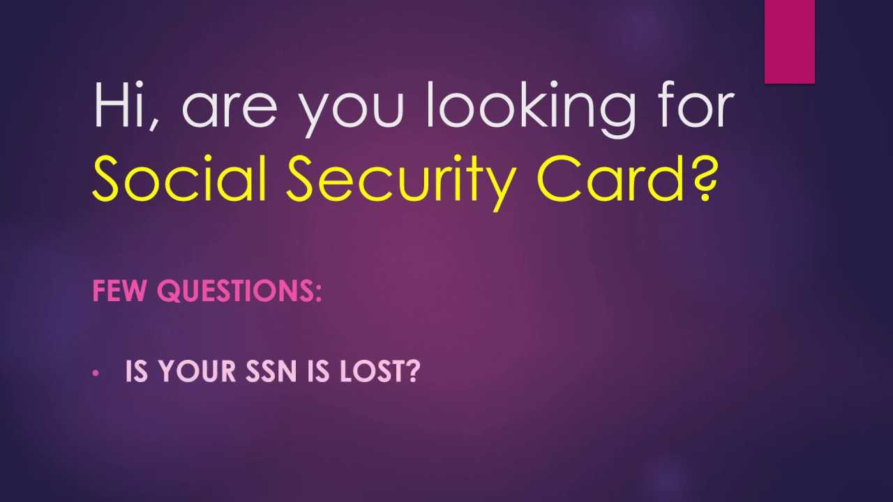 Download Social Security Card Template With Ssn Card Template