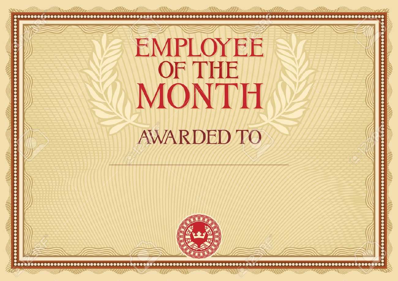 Employee Of The Month Certificate Template With Regard To Employee Of In 2020 Certificate Templates Certificate Of Participation Template Birth Certificate Template