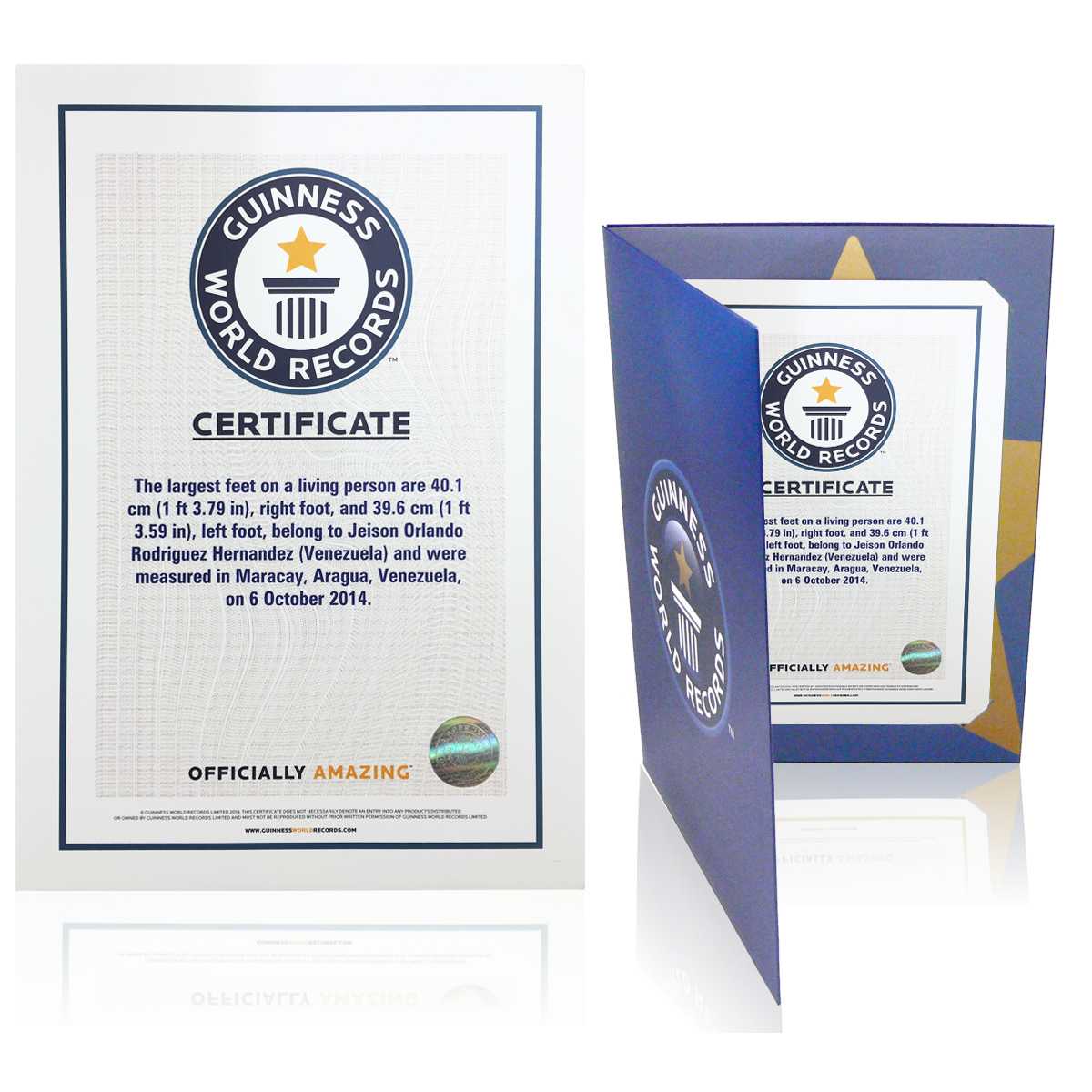 Fake Guinness World Record Certificate – Karati.ald2014 Throughout Guinness World Record Certificate Template