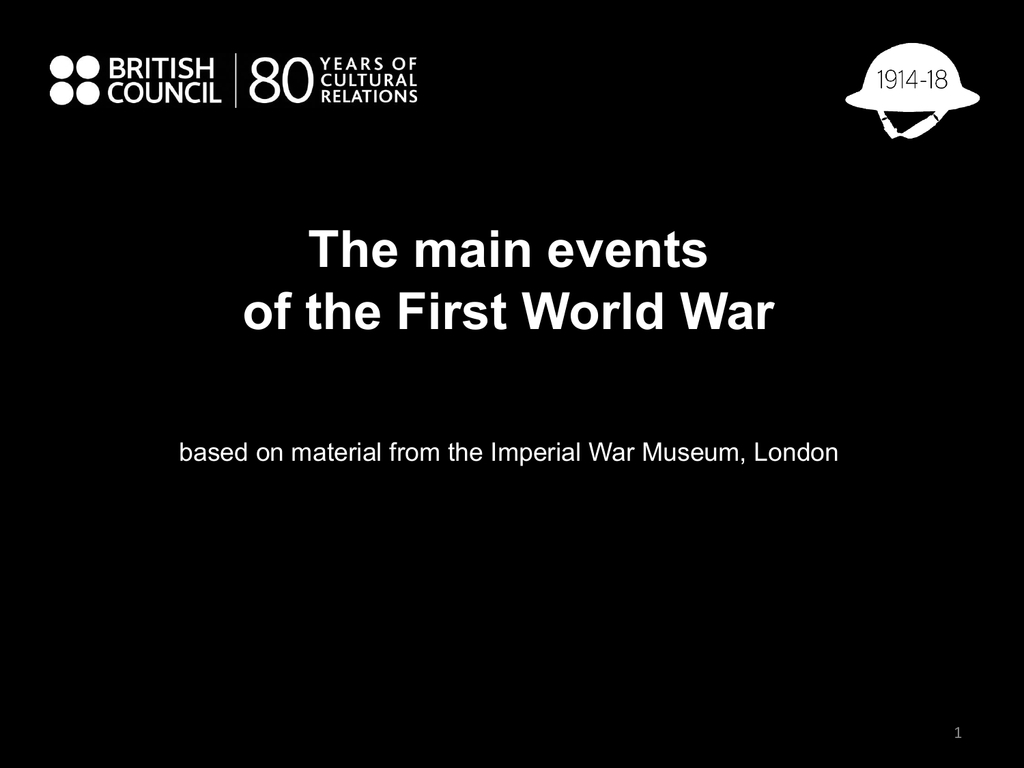 First World War Powerpoint Template For World War 2 Powerpoint Template