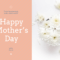 Floral Happy Mother's Day Card Template with regard to Mothers Day Card Templates