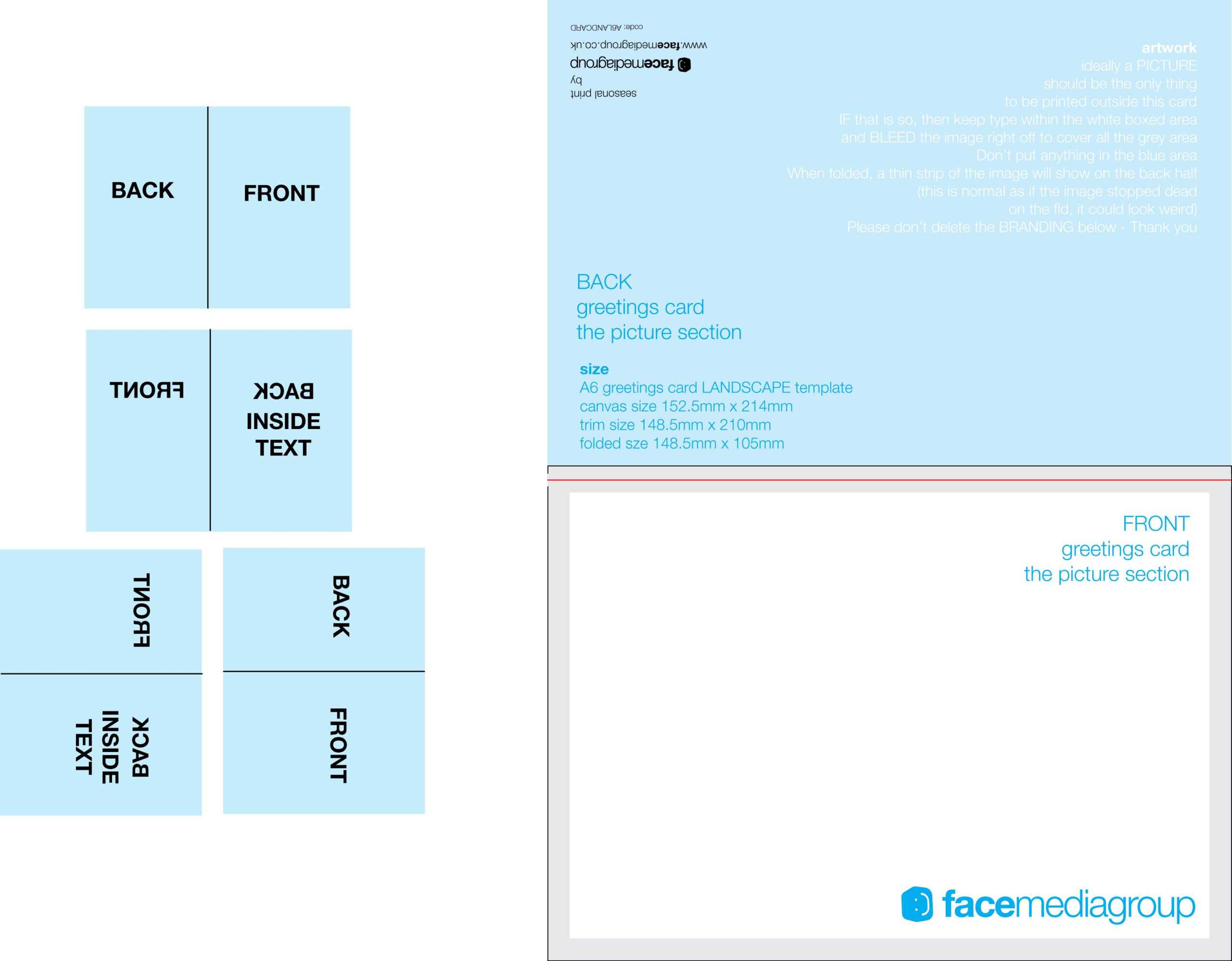 Folding Greeting Card Template – Karan.ald2014 Throughout Indesign Birthday Card Template