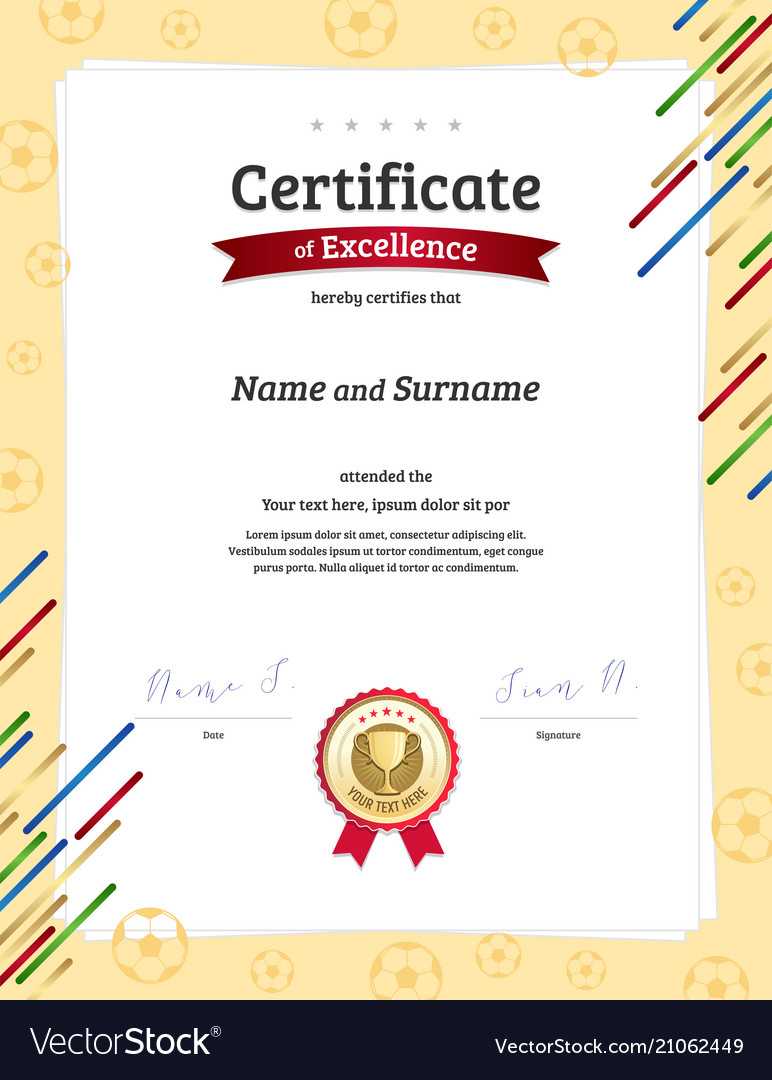 Football Certificate – Karan.ald2014 Within Sports Award Certificate Template Word