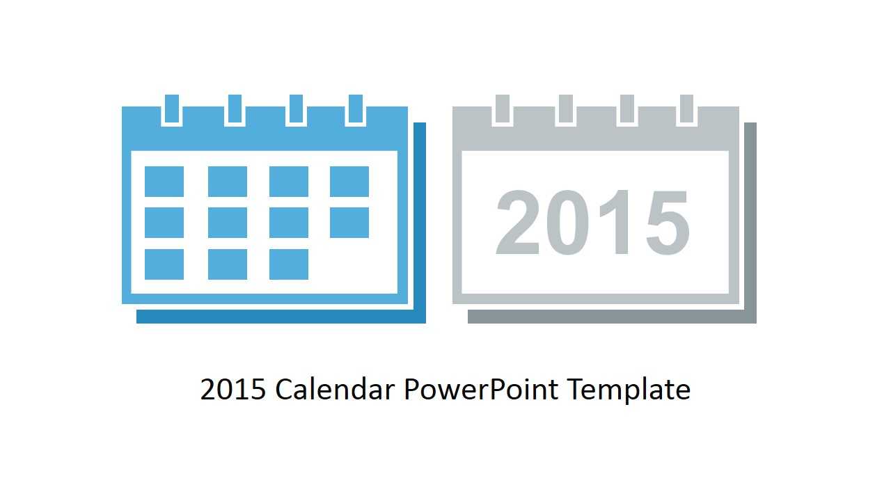 Free 2015 Calendar Template For Powerpoint With Regard To Powerpoint Calendar Template 2015