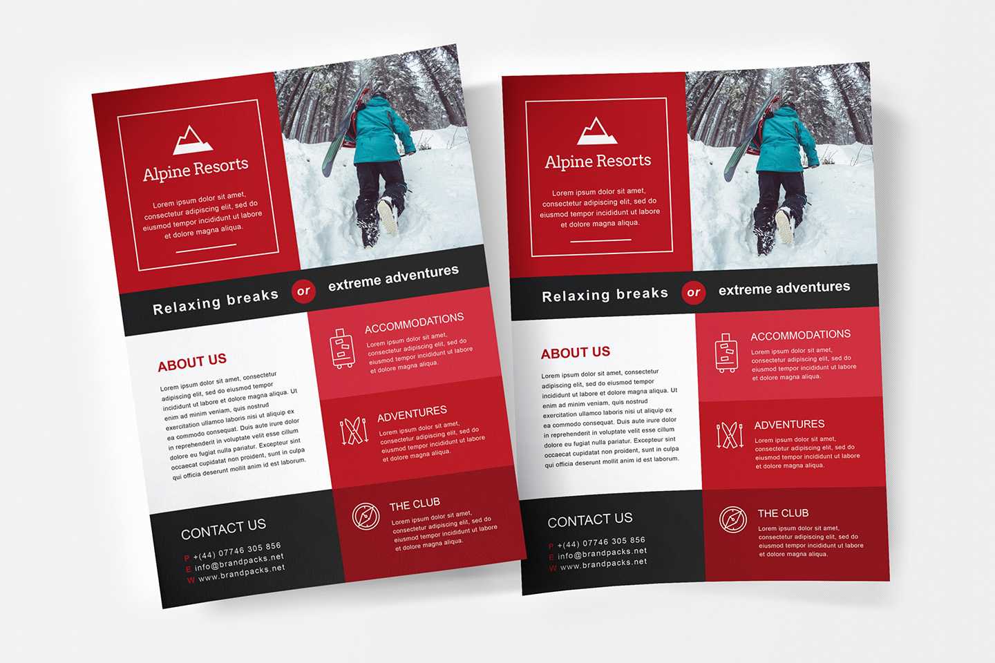 Free A4 Poster Template – Psd, Ai & Vector – Brandpacks Regarding Adobe Illustrator Brochure Templates Free Download