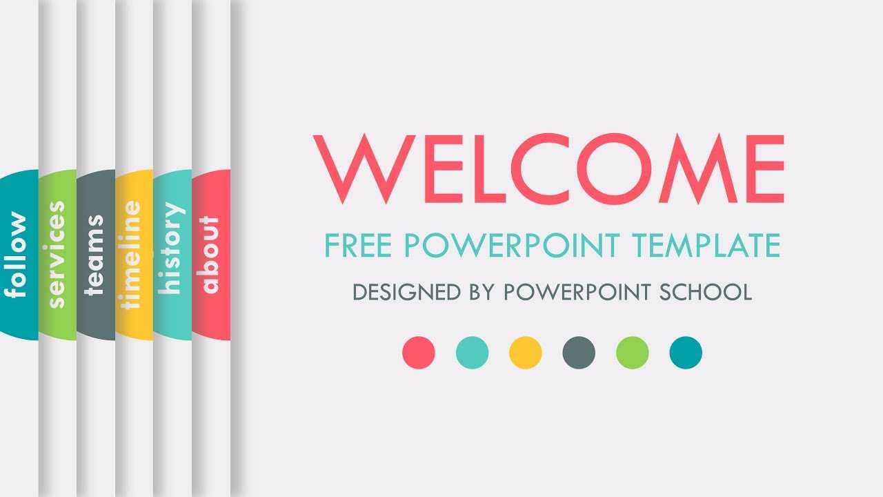 Free Animated Powerpoint Slide Template Intended For Powerpoint Presentation Animation Templates