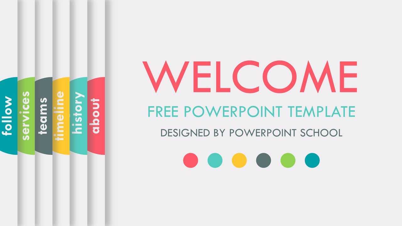 Free Animated Powerpoint Slide Template intended for Powerpoint Presentation Animation Templates