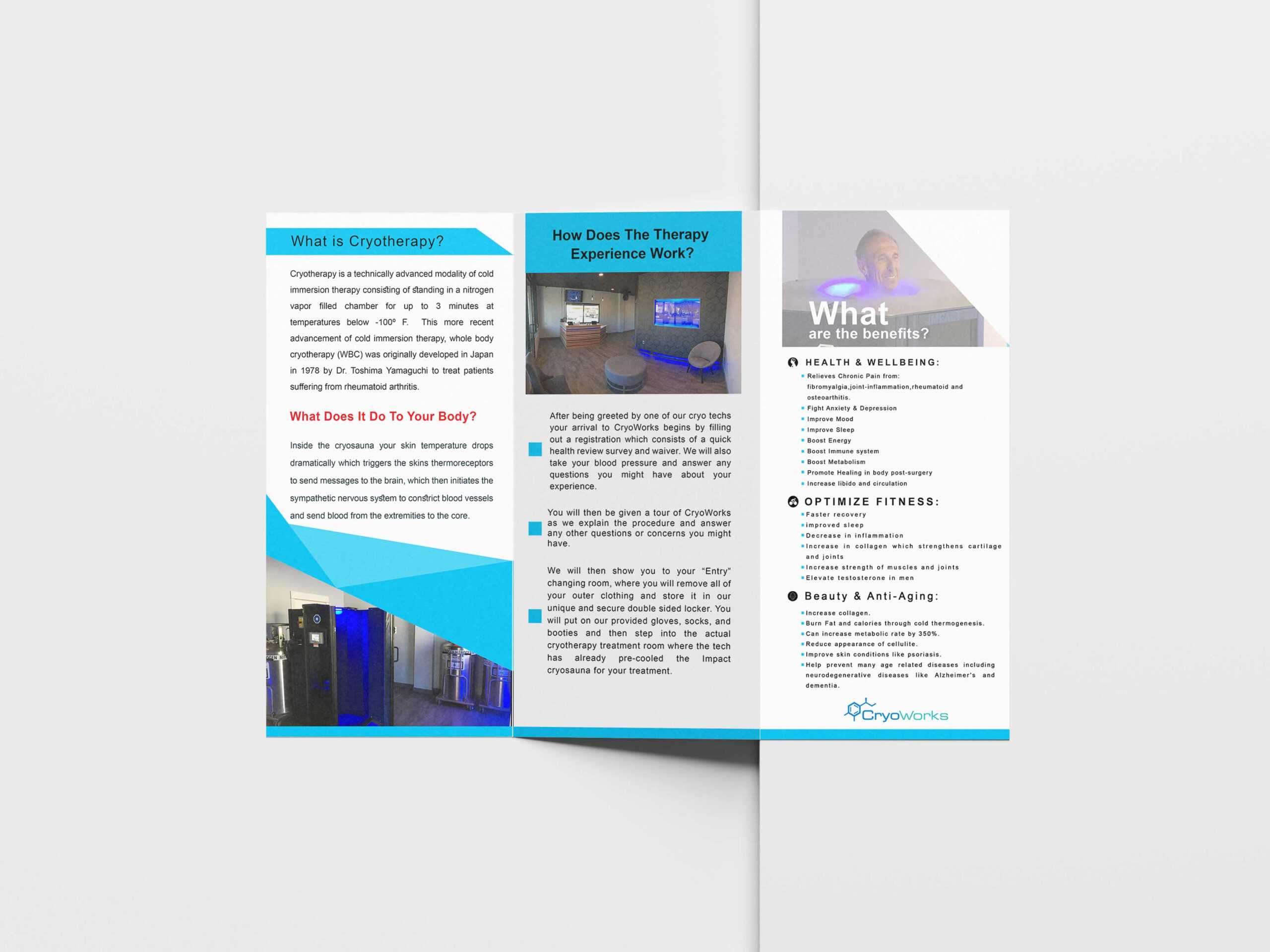 Free Download Digital Tri Fold Brochure Template | Free Psd Inside 3 Fold Brochure Template Free Download