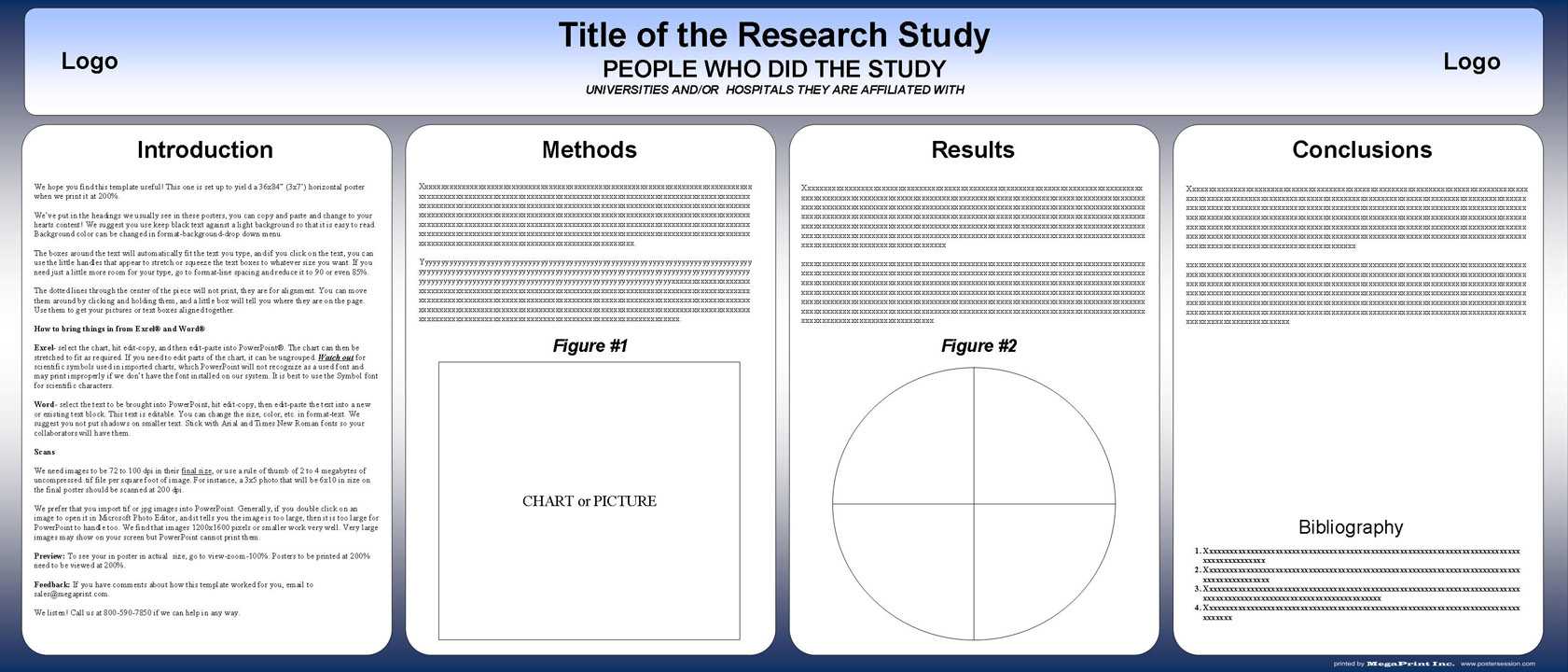 Free Powerpoint Scientific Research Poster Templates For With Powerpoint Academic Poster Template