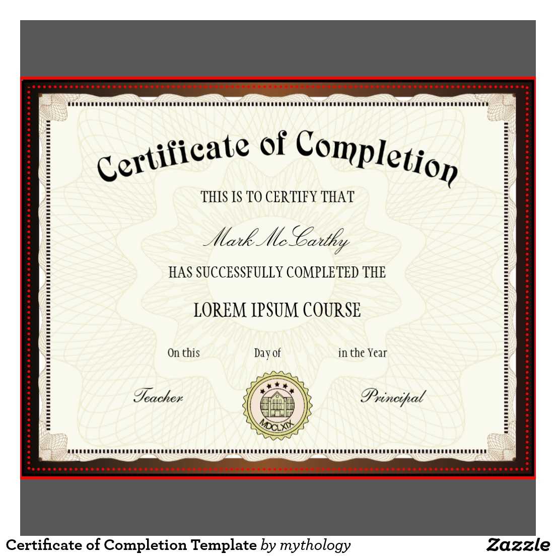 Free Printable Certificates | Certificate Templates Inside Certificate Of Completion Template Free Printable