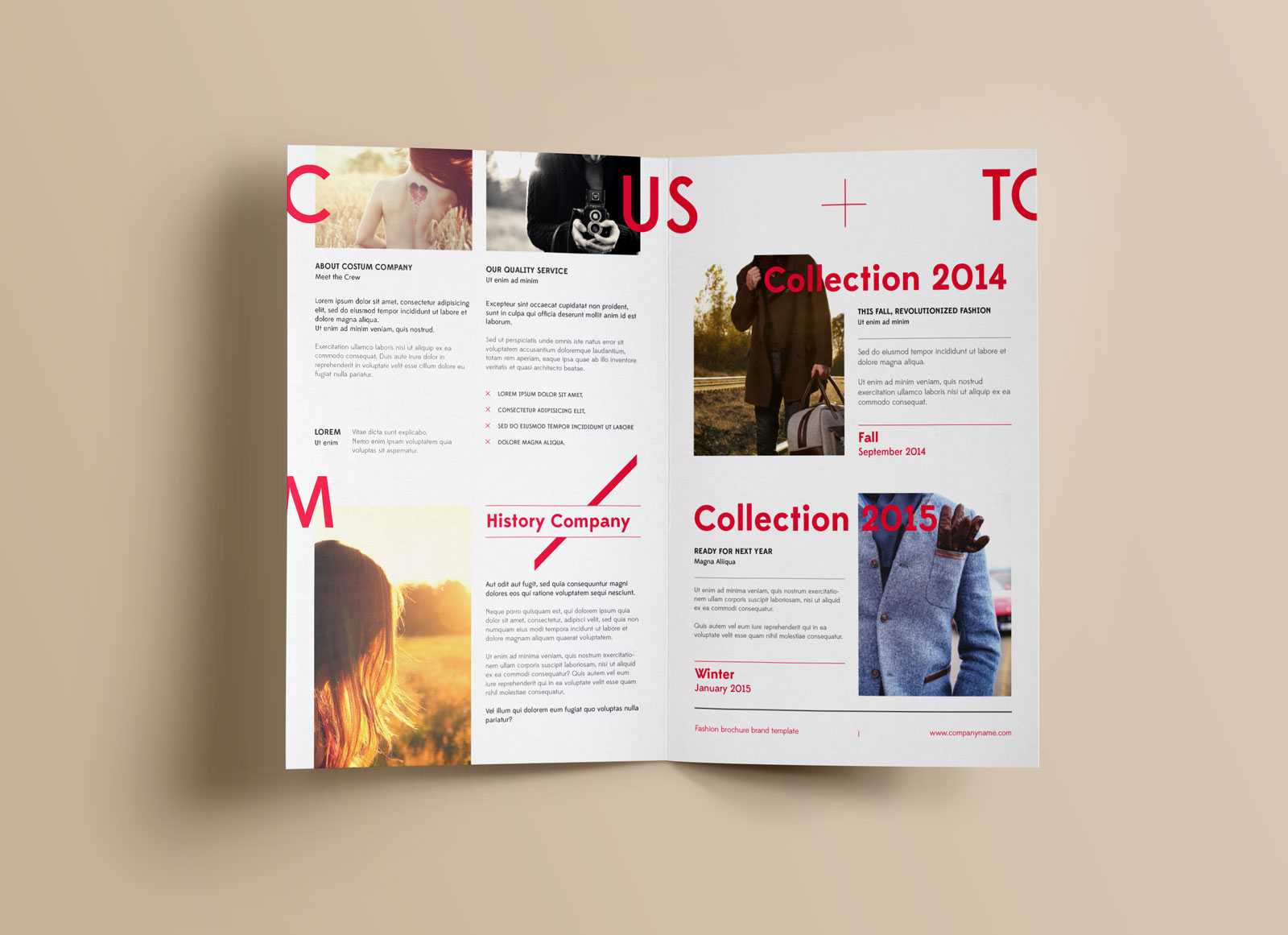 Free Realistic Bi Fold Brochure Mockup Psd – Good Mockups For Two Fold Brochure Template Psd