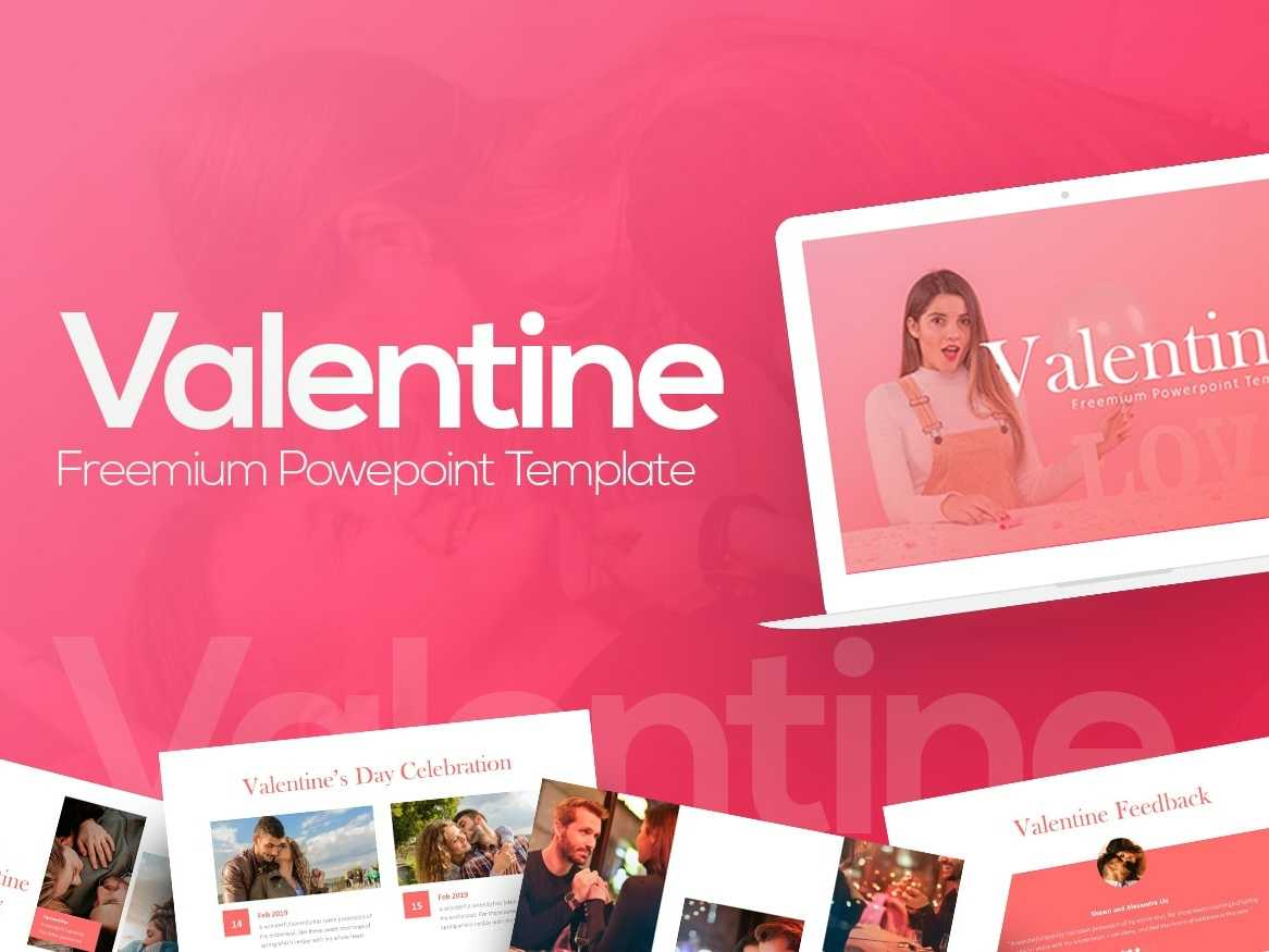 Free Valentine Powerpoint Templaterrgraph On Dribbble Regarding Valentine Powerpoint Templates Free
