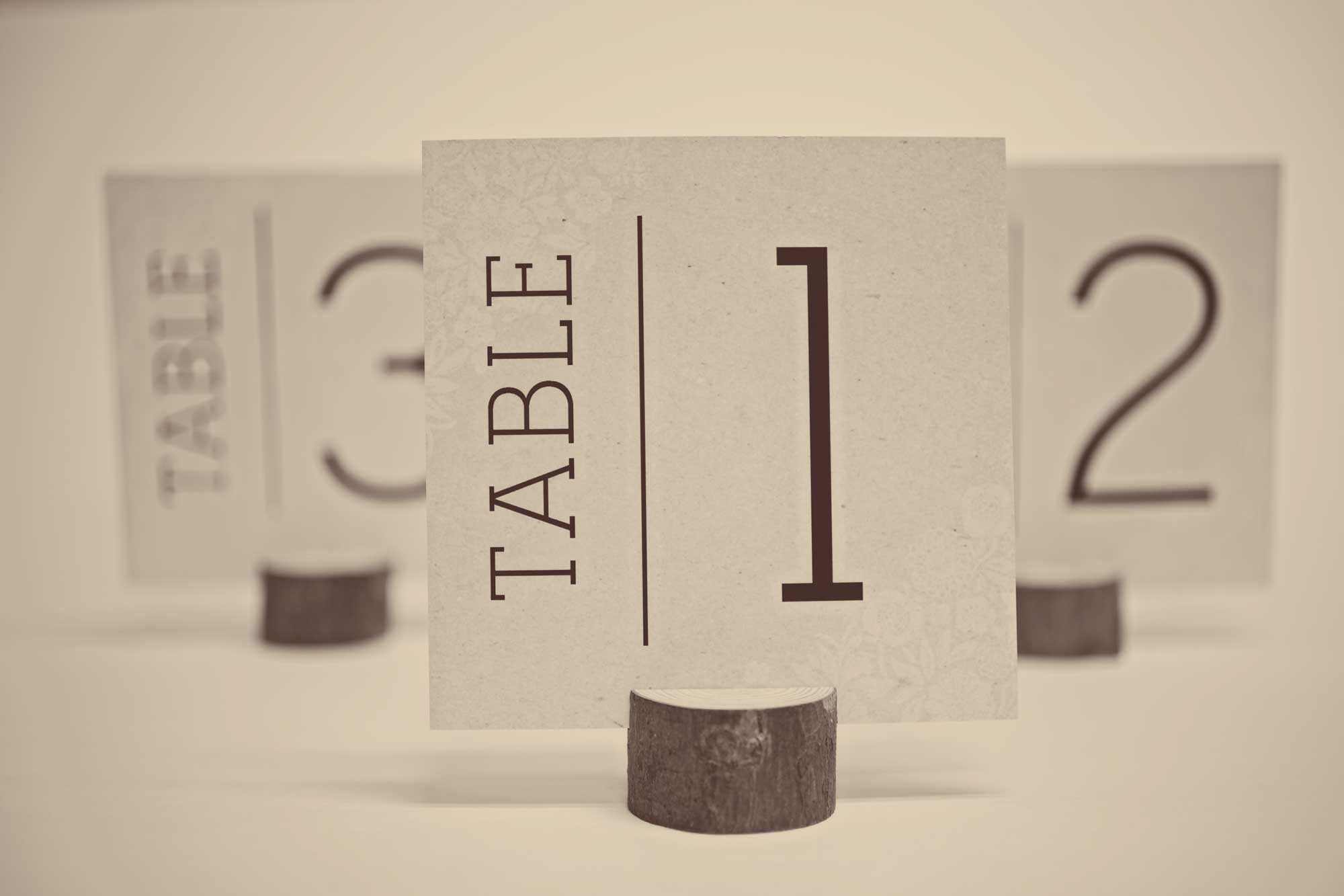 Free Wedding Table Number Cards In Table Number Cards Template