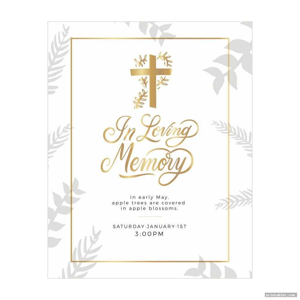 Funeral Memory Cards Templates Printable – Printabler In In Memory Cards Templates