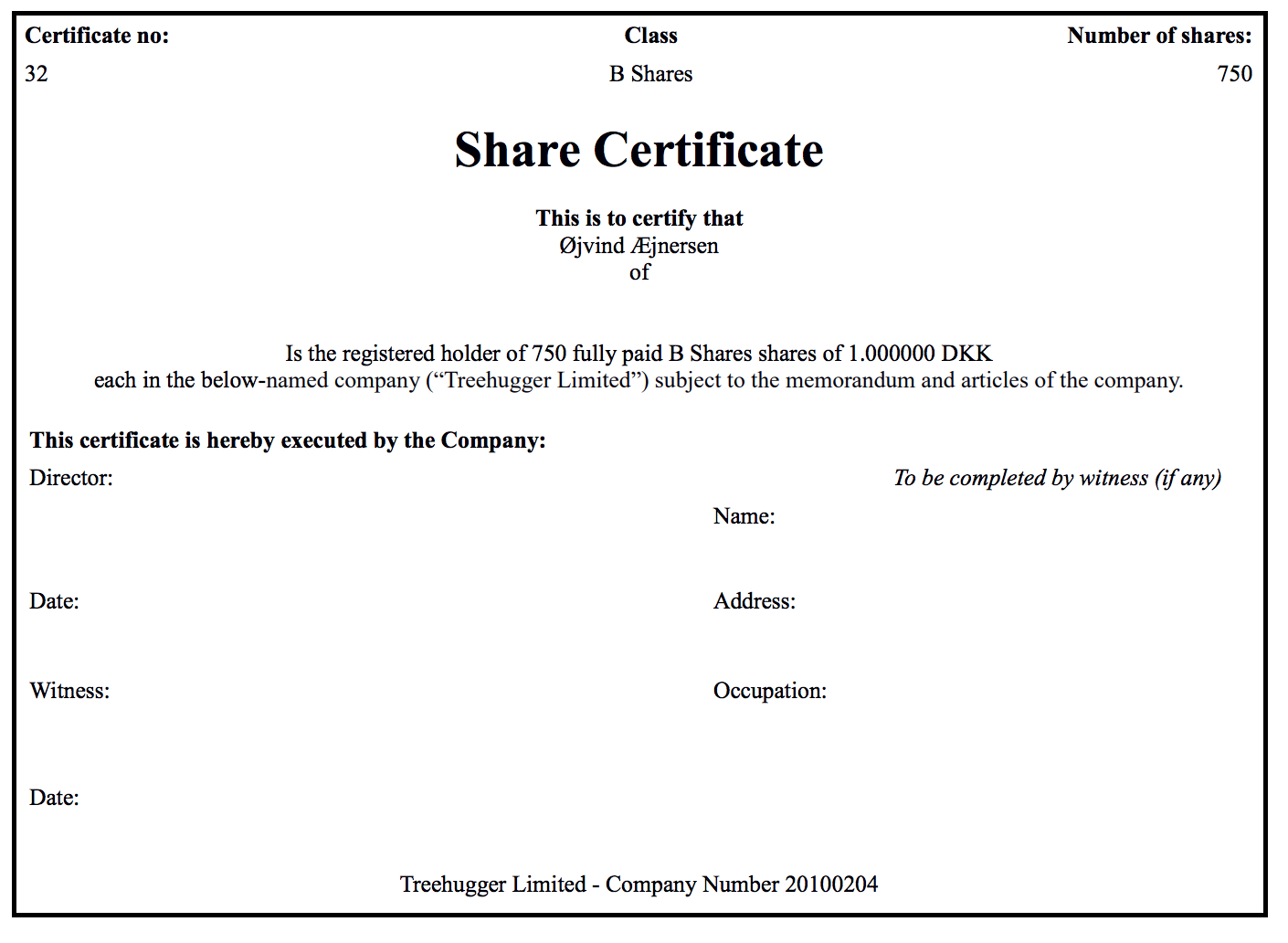 Generating Share Certificates On Capdesk Pertaining To Share Certificate Template Pdf