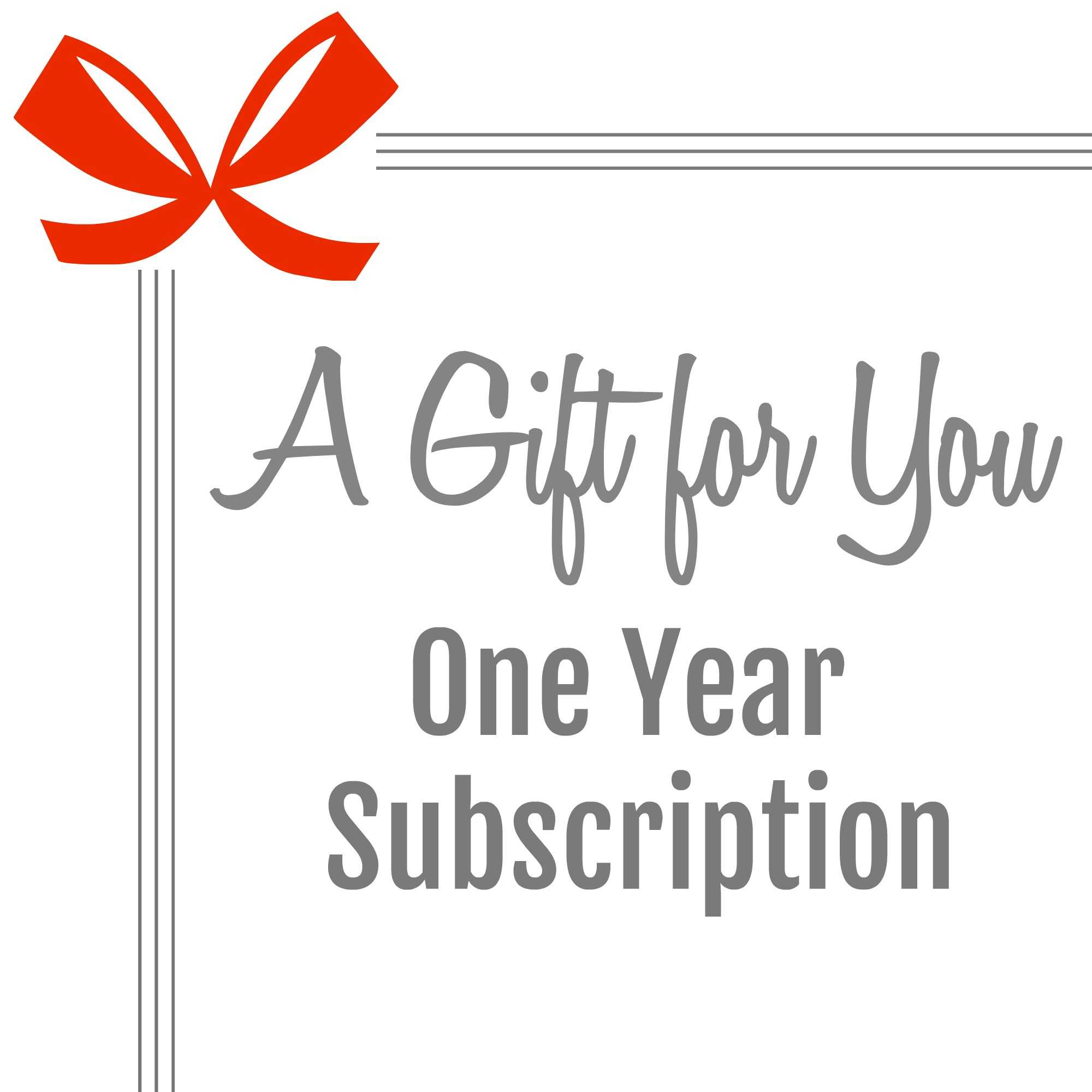 Gift A Magazine Subscription With Our Free Printable Cards Regarding Magazine Subscription Gift Certificate Template