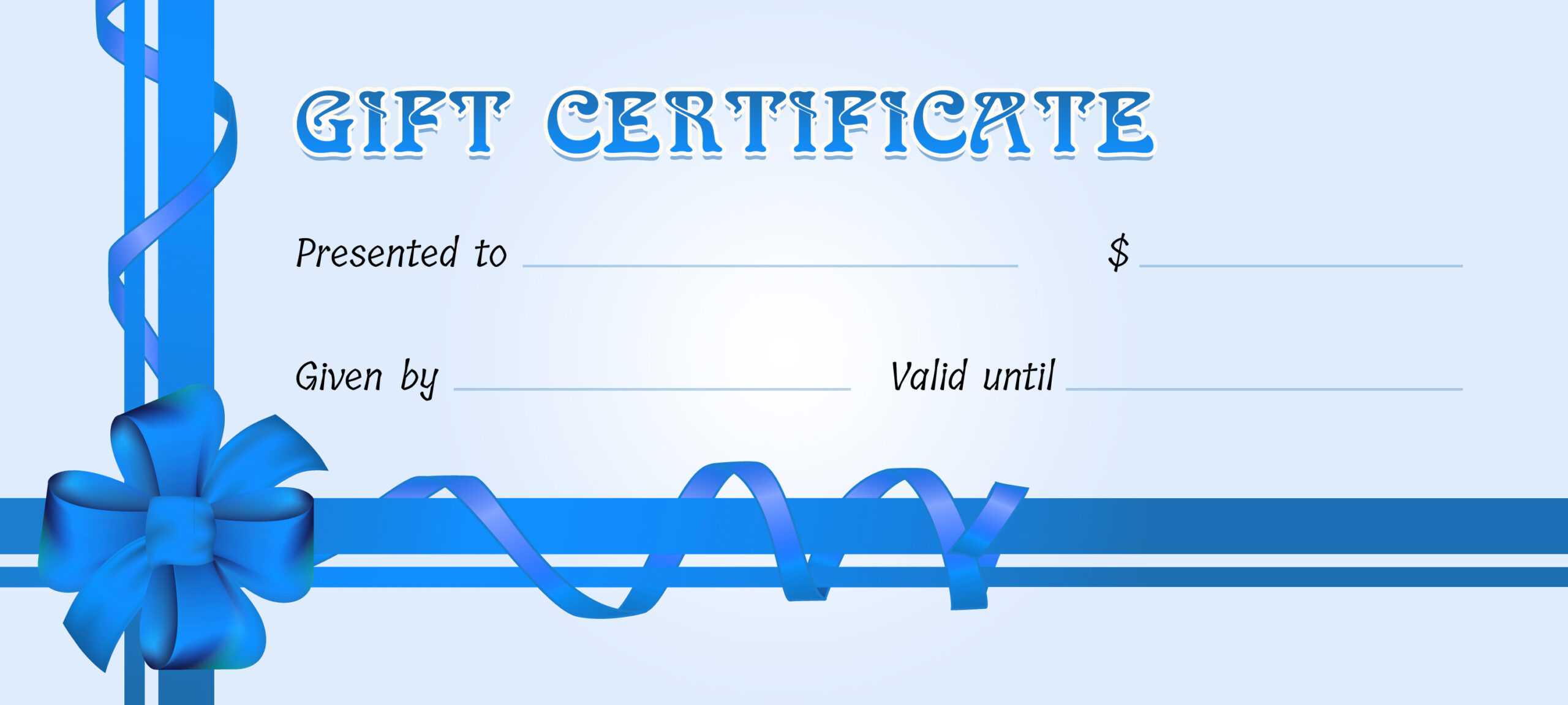 Gift Certificate Template Microsoft Publisher Within Gift Certificate Template Publisher