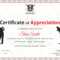 Golf Appreciation Certificate Template in Golf Certificate Templates For Word