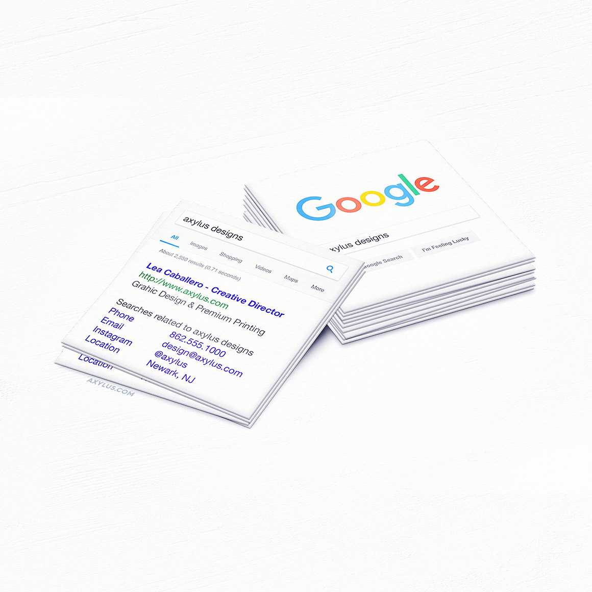 Google Business Cards • Square Mini Cards • Seo Marketing In Google Search Business Card Template
